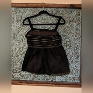 Black Old Navy Top Size Large